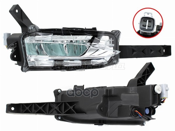 Фара противотуманная (Справа/ LED) Lexus NX 17-21 Sat арт. ST-324-2017R