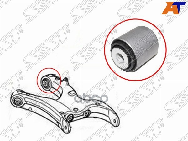 Сайлентблок рычага BMW X5 06-18 / X6 08-20 Sat арт. ST-33326770952-B1