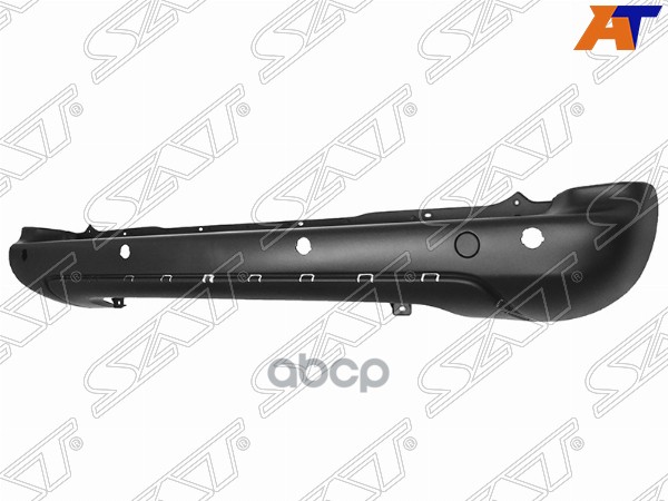 Бампер задний Citroen Berlingo 15-22 / Peugeot Partner 15-22 (Под сонары(парктроники)/ под накладку) Sat арт. ST-35-0017