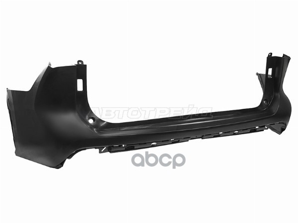 Бампер задний Toyota Highlander 19- (Верхняя часть/ Цельный/ С отверстием под крюк/ Под одну трубу) Sat арт. ST-35-0093