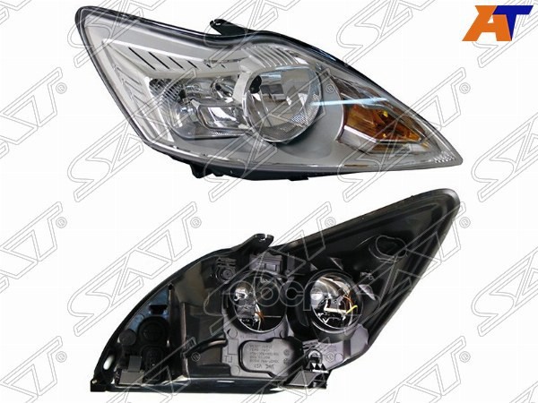 Фара Ford Focus 07-11 (Справа/ Галоген/ Ручная регулировка) Sat арт. ST-431-1170CR