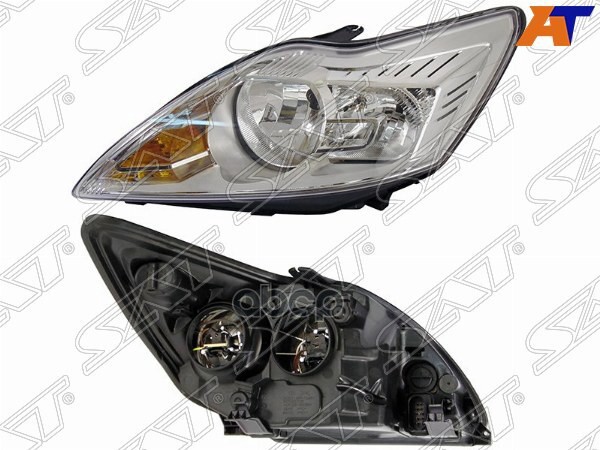Фара Ford Focus 07-11 (Слева/ Галоген/ С электрокорректором) Sat арт. ST-431-1181LMLDEM1
