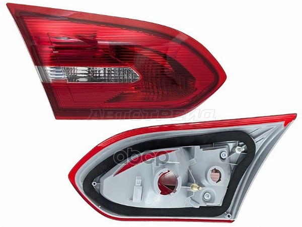 Фонарь в крышку багажника Ford Focus 14-19 (Слева/ 4D SED) Sat арт. ST-431-1324L-UE