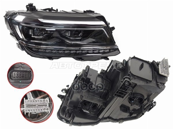 Фара VW TIGUAN 16-21 RH LED Sat арт. ST44111ATMRLEAMD2