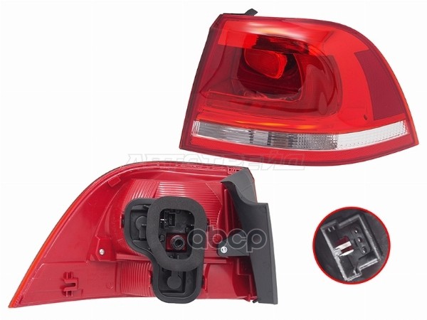 Фонарь задний Volkswagen Touareg 10-14 (Справа) Sat арт. ST-441-19B6R-UE