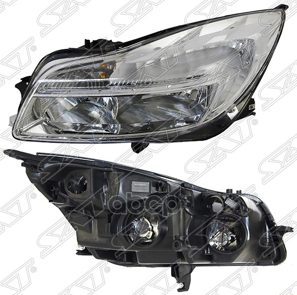 Фара Opel Insignia 08-13 (Слева/ Галоген/ Ручная регулировка) Sat арт. ST-442-1158L
