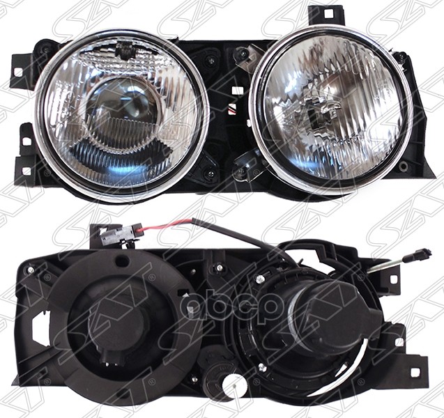 Фара BMW 5-Series 88-96 / 7-Series 86-94 (Справа/ Универсальная регулировка) Sat арт. ST-444-1114R