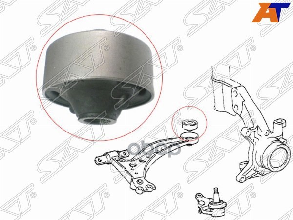 Сайлентблок рычага Lexus RX 97-06 / Toyota Camry 91-02 Sat арт. ST-48655-07020