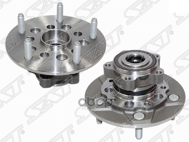 Ступичный узел передн. FORD TRANSIT/ TRANSIT CUSTOM 19-/TOURNEO CUSTOM 18- (FWD, односкатные колеса) Sat арт. ST-49-0108