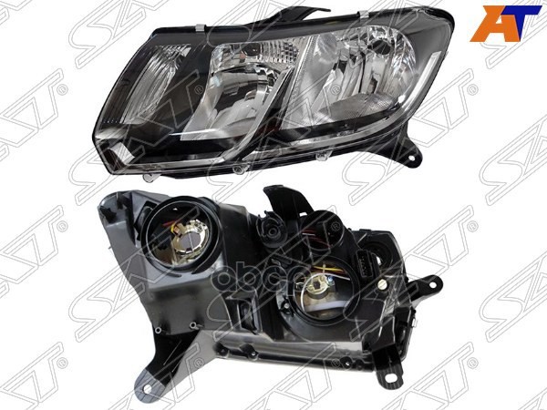 Фара LADA Largus 21- / Renault Logan 14-18 (Слева/ Галоген/ Ручная регулировка) Sat арт. ST-551-11L5L