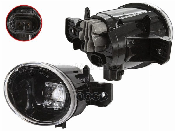 Фара противотуманная (Слева/ LED/ 6500K/ 190LM/ 12W) Nissan Qashqai 06-13 / Teana 08-14 Sat арт. ST-551-2008DL