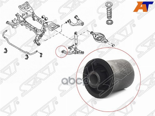 Сайлентблок рычага Nissan Pathfinder 04-14 Sat арт. ST-551A1-EB31A-BU2