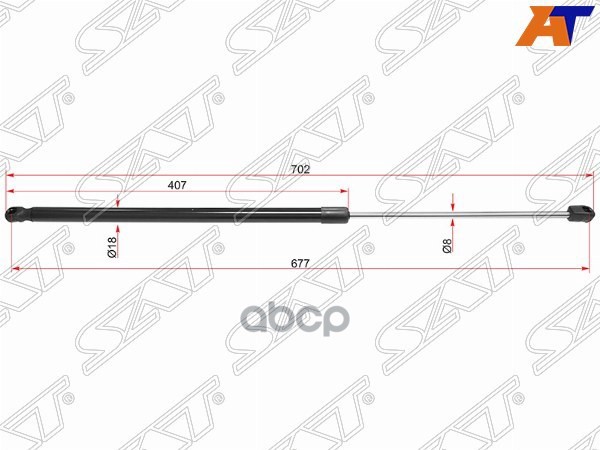 Амортизатор капота Subaru Forester 12-19 (Справа=Слева) Sat арт. ST-57251-SG000