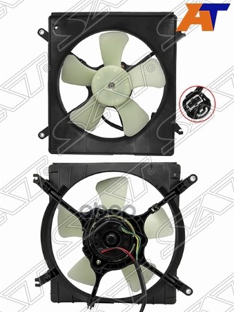 Диффузор Радиатора В Сборе Suzuki Liana 01-07 Sat арт. ST-59-0018