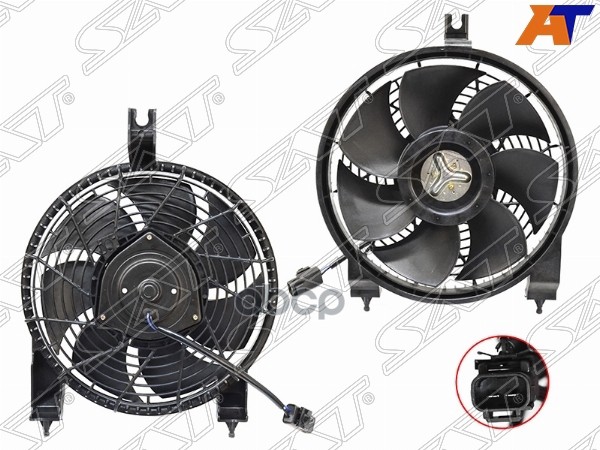 Диффузор Toyota Land Cruiser (J200) 07-21 / Lexus LX 07-23 Sat арт. ST-59-0037