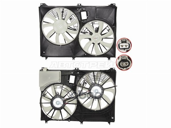 Диффузор Toyota Highlander 13-20 Sat арт. ST-59-0039