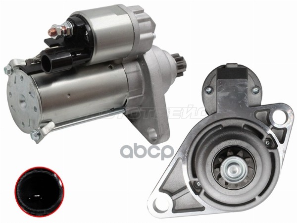 Стартер Audi A3 03-13 / Skoda Octavia 08-13 (1,1 kW/ Z=10) Sat арт. ST-64-0179