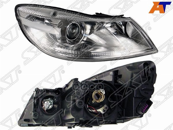 Фара SKODA OCTAVIA III 10- с электрокорректором ST-665-1118R ST6651118R Sat арт. ST6651118R