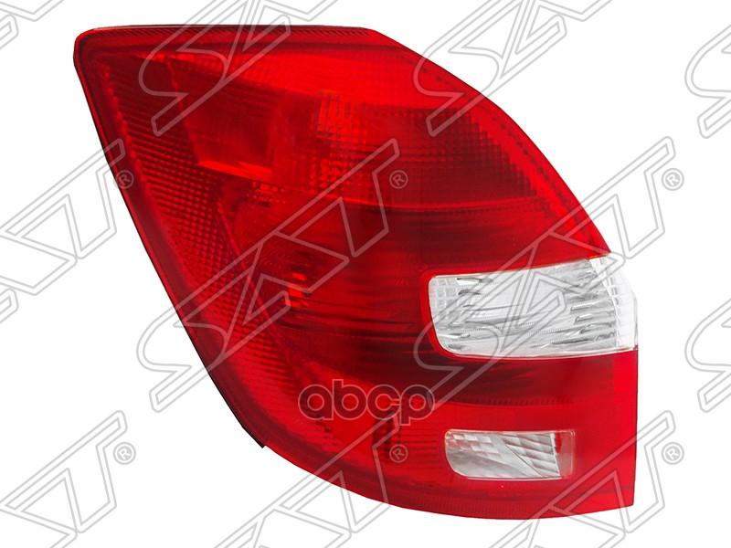 Фонарь задний Skoda Fabia 07-15 (Слева) Sat арт. ST-665-1914L