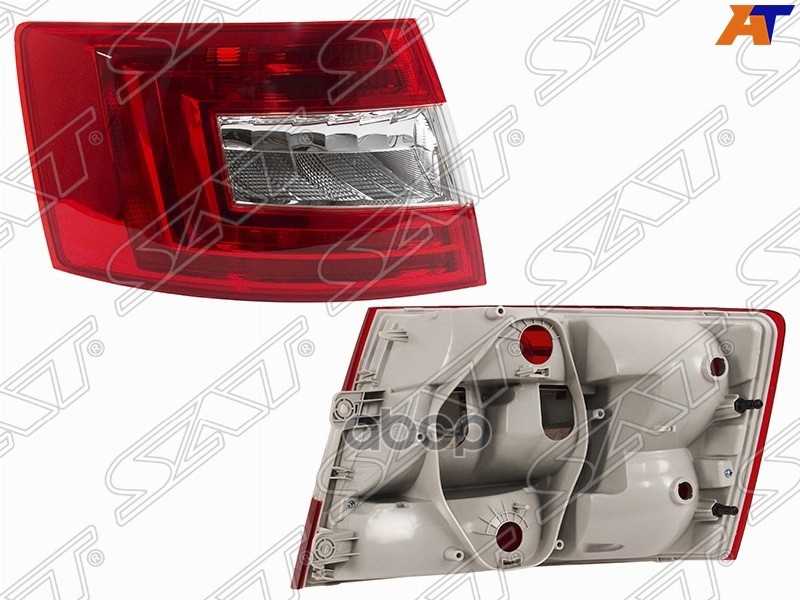 Фонарь задний Skoda Octavia 12-17 (Слева/ 4D SED) Sat арт. ST-665-1928L