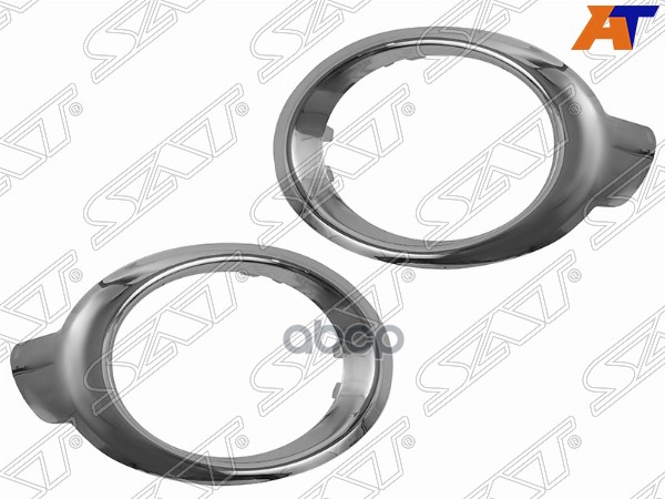 Оправа ПТФ Citroen Berlingo 08-16 / Peugeot Partner 12-15 (Комплект/ ободок) Sat арт. ST-71-0001