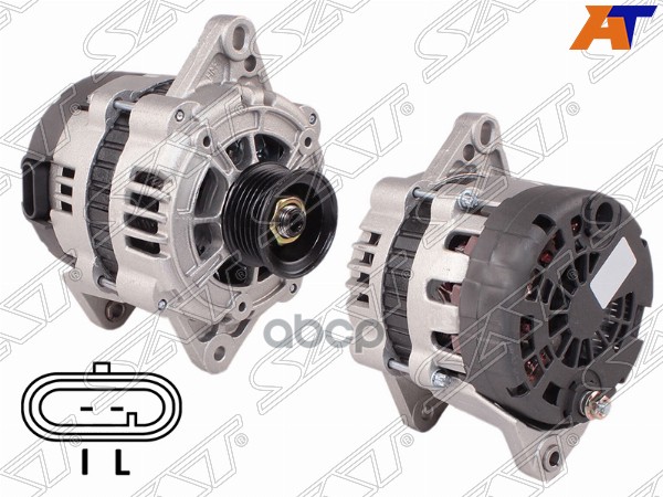 Генератор CHEVROLET NUBIRA 1.6/1.8 05-/DAEWOO KALOS 1.4 05-08/LACETTI 1.6 05- F14S3/F16D3 12V 85A Sat арт. ST-85-0012