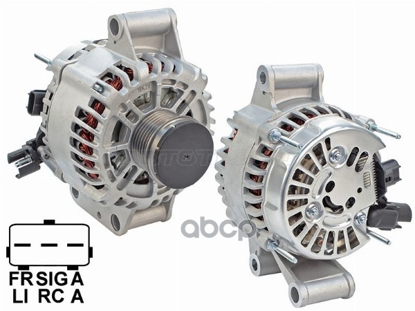 Генератор Ford Fiesta 02-19 / Focus 04-19 Sat арт. ST-85-0113