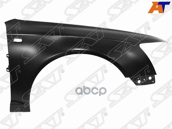 Крыло Переднее Audi A6 05-08 Rh С Отв. Под Повторитель, Сталь Sat арт. ST-AU15-016-1