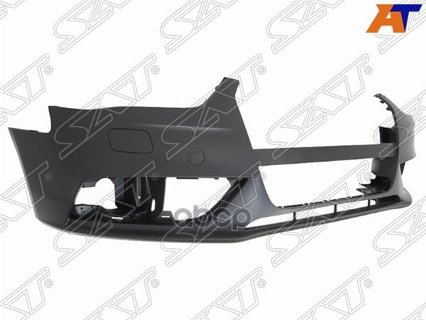 Бампер передний Audi A4 12-15 (Под омыватели фар/ С отверстием под крюк) Sat арт. ST-AU27-000-D0