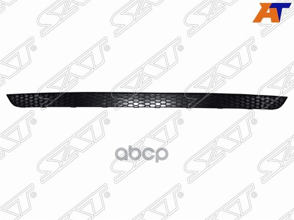 Решетка в бампер Audi Q7 09-15 (Сзади/ (S-LINE)) Sat арт. ST-AU30-087G-0