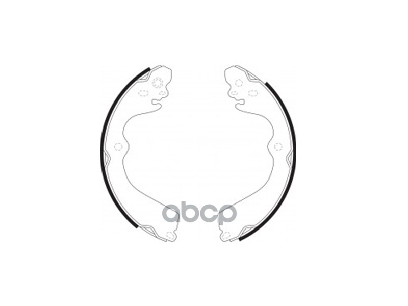 Колодки тормозные барабанные Mitsubishi Delica D:3 11-19 / Nissan NV200 09- Sat арт. ST-AY36T-NS046