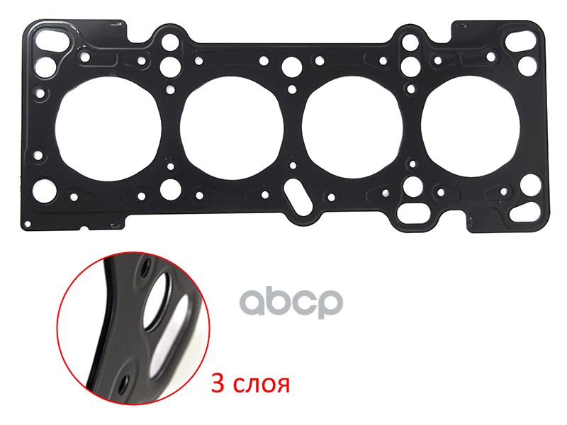 Прокладка головки блока цилиндров Mazda Demio 96-02 / 323 94-03 B3 (Металл) Sat арт. ST-B31R-10-271