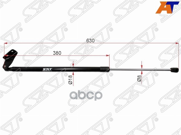 Амортизатор крышки багажника Mazda 3 13-19 / Axela 13-19 (Справа) Sat арт. ST-BHN962620