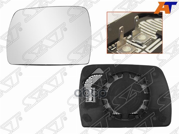 Полотно Зеркала Bmw X3 E83 03-10 Lh - Голубое, Асферическое С Обогревом Sat арт. ST-BM83-940G-A2