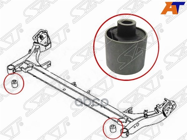 Сайлентблок балки Mazda Demio 96-02 Sat арт. ST-D201-28-460B