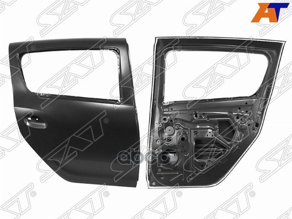 Дверь задняя Renault Sandero 14-22 / Sandero Stepway 14-22 (Справа) Sat арт. ST-DC02-041-A1