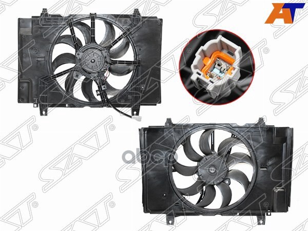 Диффузор Nissan Juke 10-20 Sat арт. ST-DT15-201-0