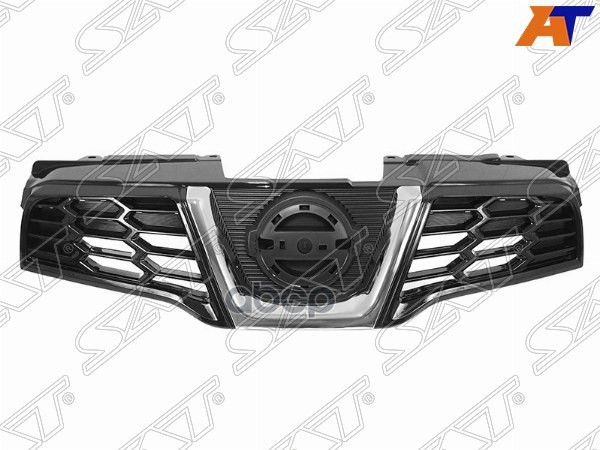 Решетка радиатора Nissan Qashqai 10-13 / Qashqai+2 10-14 Sat арт. ST-DT65-093-D0