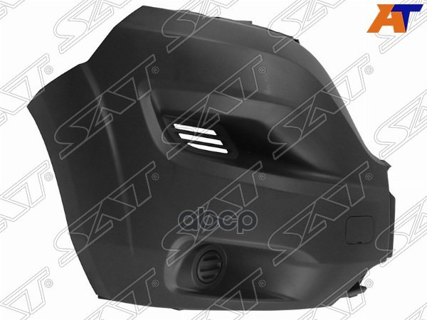 Клык бампера Peugeot Boxer 14- / Citroen Jumper 14- (Спереди/ Справа/ Заглушка съемная) Sat арт. ST-FT76-000-B1