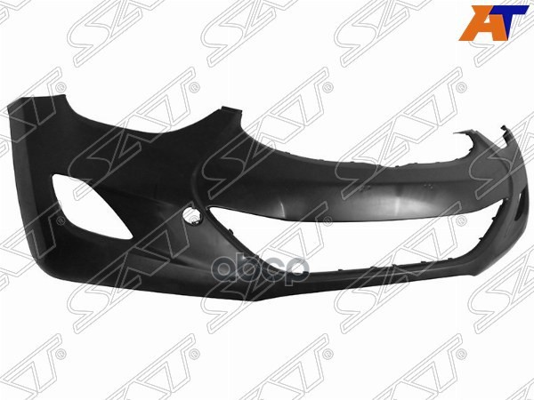Бампер передний Hyundai Elantra 10-13 / Avante 10-13 (Под ПТФ/ С отверстием под крюк) Sat арт. ST-HN29-000-0