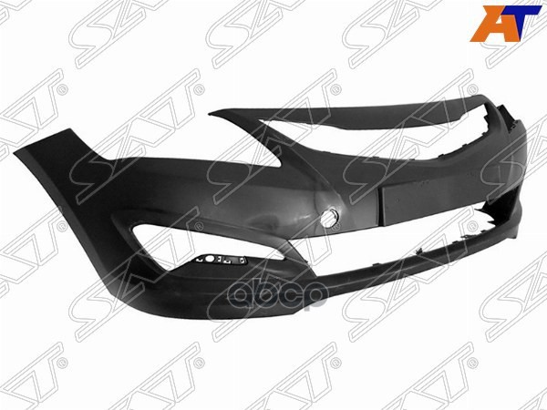 Бампер передний Hyundai Solaris 14-17 (С отверстием под крюк) Sat арт. ST-HNS1-000-A0-R