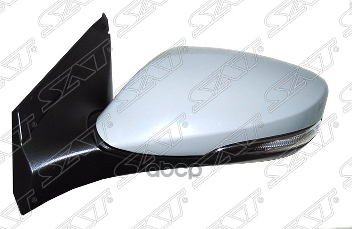 Зеркало Hyundai Solaris 10-17 / Accent 11-17 (Слева/ Регулировка/ Повторитель поворота/ 5 контактов) Sat арт. ST-HNS1-940-A2