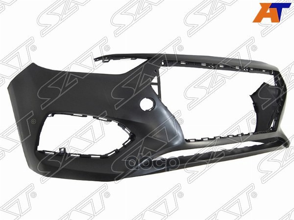 Бампер передний Hyundai Solaris 17-20 / Accent 17-22 (С отверстием под крюк) Sat арт. ST-HNS2-000-0-R