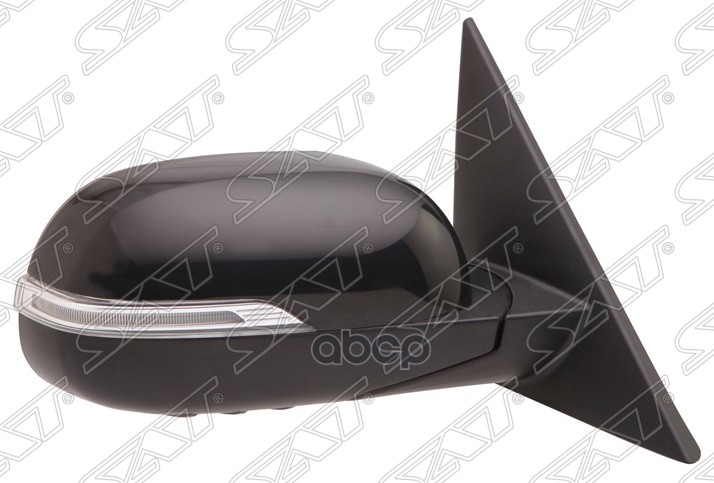 Зеркало Kia Soul 13-19 (Справа/ Обогрев/ Повторитель поворота/ Складывание/ 8 контактов/ Узкое) Sat арт. ST-KA16-940-1