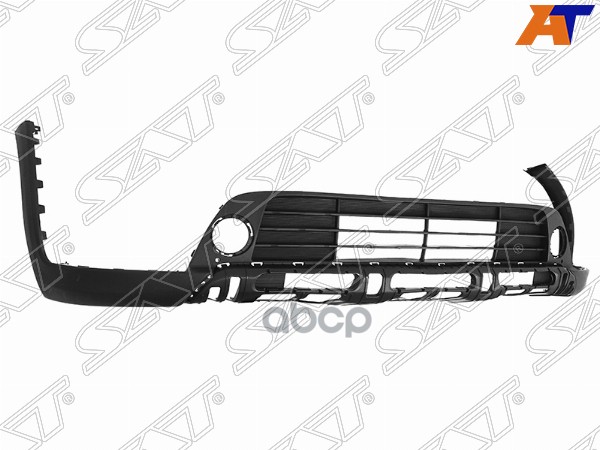 Бампер передний Kia Rio X-Line 17-20 (Нижняя часть/ Под ПТФ) Sat арт. ST-KA49-000S-0