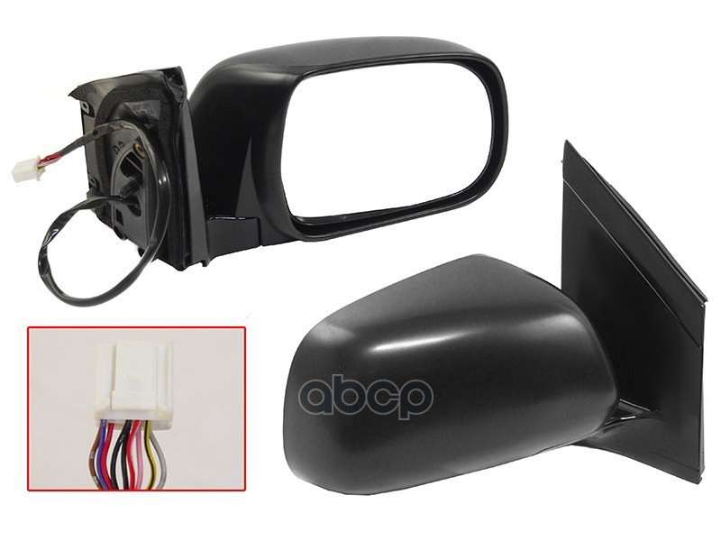 Зеркало Lexus RX 03-09 / Toyota Harrier (XU30) 03-13 (Справа/ Обогрев/ Складывание/ Память/ 9 контак Sat арт. ST-LX46-940-F1