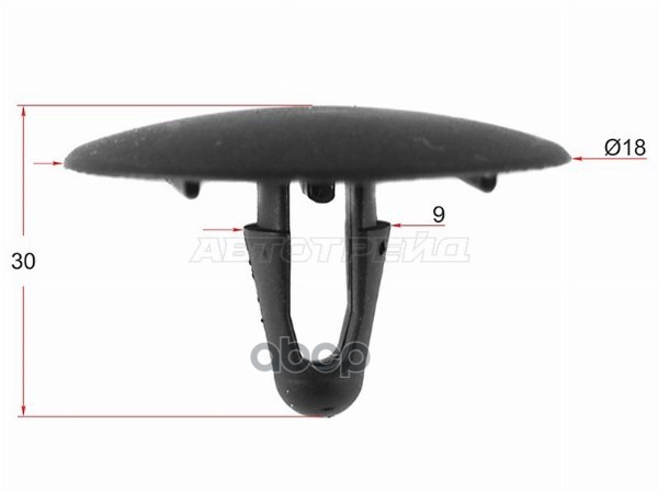 Клипса (обшивки капота TOYOTA/LEXUS (Продажа по 10шт)) Sat арт. ST-M10222