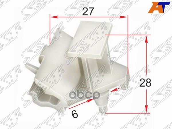 Клипса порога кузова BMW/MINI (Продажа по 10шт) Sat арт. ST-M12234
