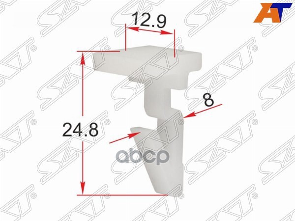 Клипса накладки бампера TOYOTA/LEXUS (Продажа по 10шт) Sat арт. ST-M12238