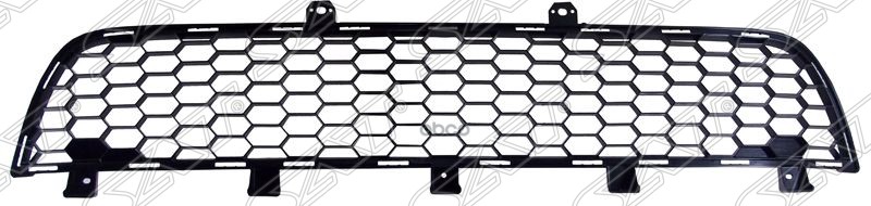 Решетка в бампер Mitsubishi L200 13-16 / Pajero Sport 08-13 Sat арт. ST-MBS2-000G-0